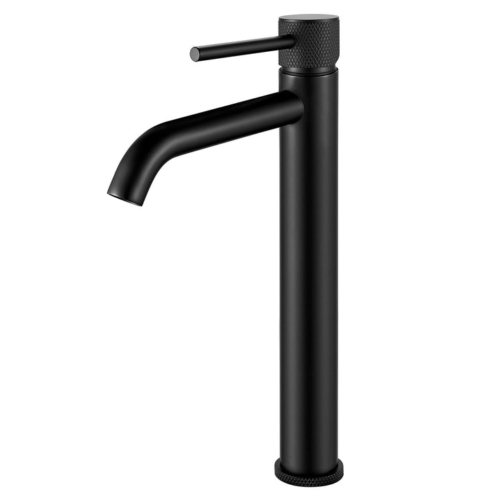 Wasserhahn Bad Schwarz Waschtischarmatur Hoch, Waschbecken Armatur Badezimmer, Einhebelmischer Misch
