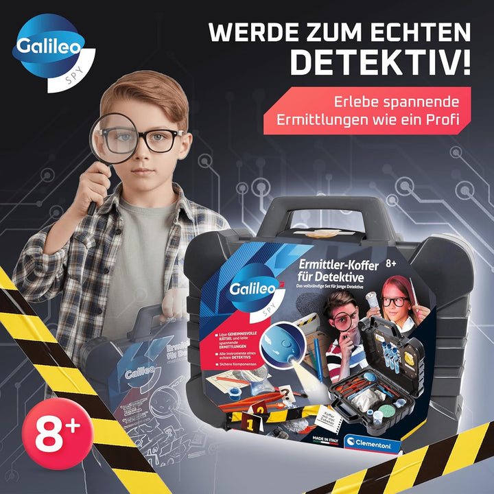 Galileo Spy Ermittler-Koffer für Detektive &amp; Geheimagenten - Spannendes Detektiv-Set - Spielzeug für