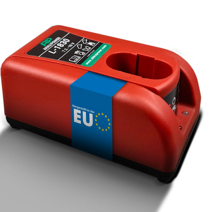 Akku-Power L1830GE Ersatz-Ladegerät kompatibel zu Gesipa 14,4V Li-Ion Werkzeug-Akkus, für Akku Niete