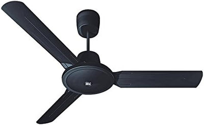 Vortice 61756 Nordik Evolution R 120/48" Deckenventilatoren, 70 W, schwarz, Ø 122 cm, 7 Ø 122 cm Sch