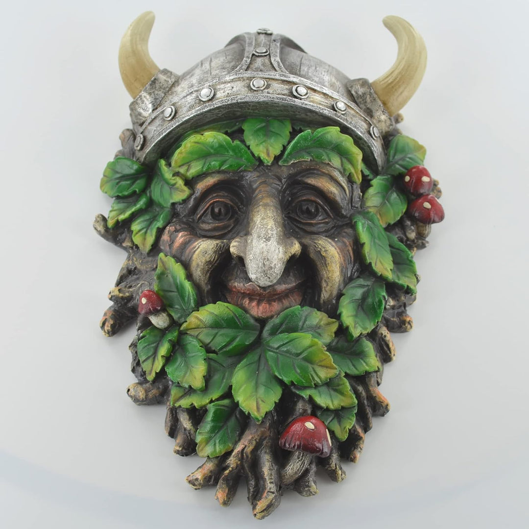 Enorki Tree Ent Face Schild für Garten und Haus, Wicca, keltischer heidnischer magischer Greenman