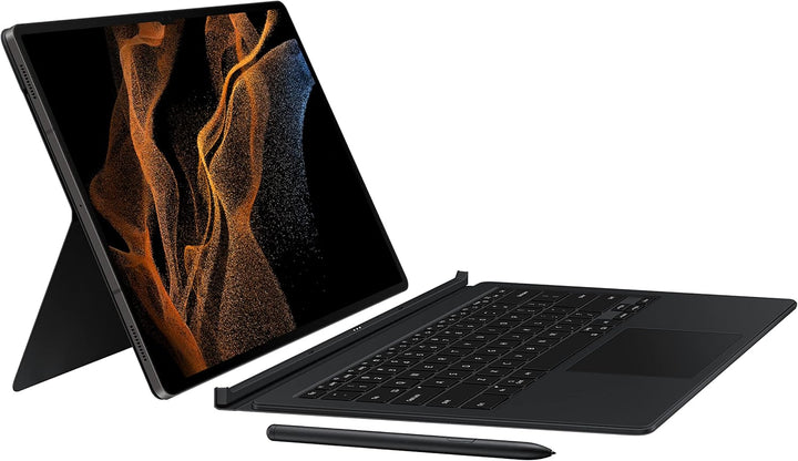 Samsung Book Cover Keyboard EF-DX900 für das Galaxy Tab S8 Ultra, Black EF-DX900BBGGDE, EF-DX900BBGG