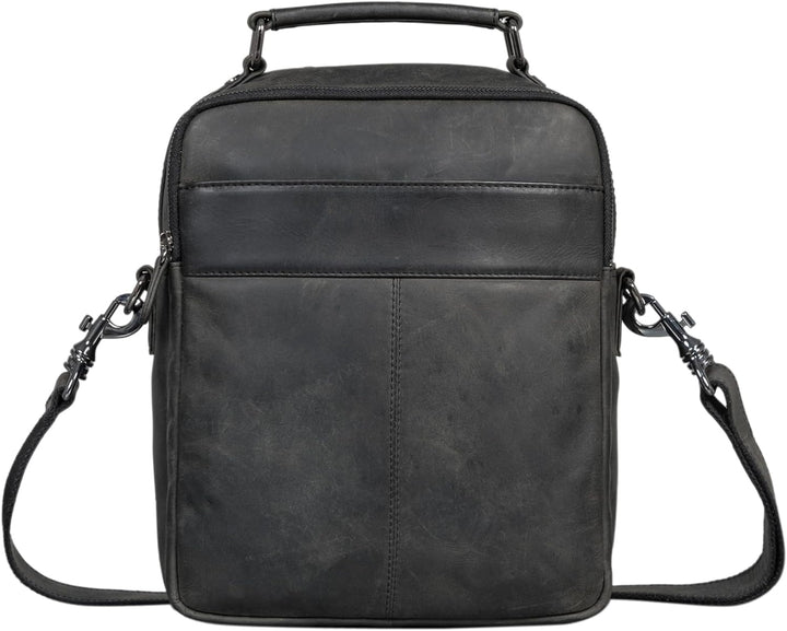 STILORD 'Joe' Modische Herrentasche zum Umhängen aus Leder Schultertasche Männer Umhängetasche Echtl