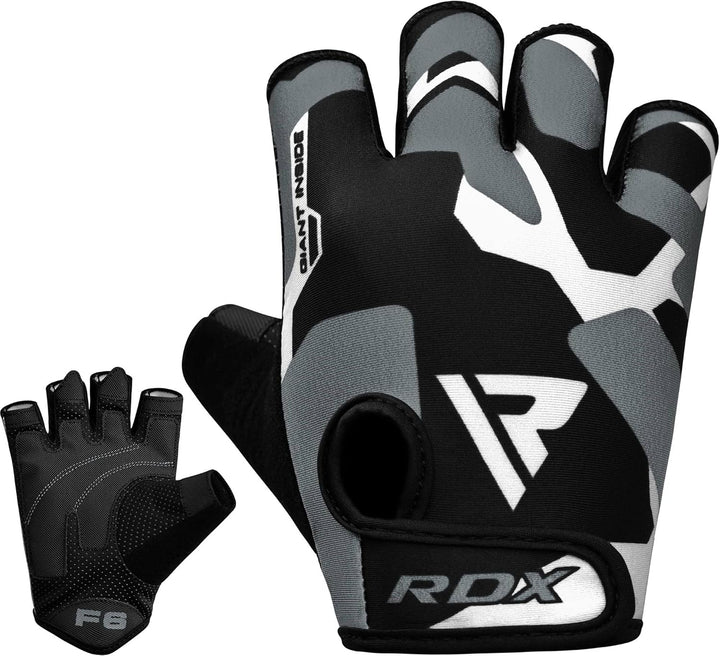 RDX Fitness Handschuhe Damen Herren, Gewichtheben Trainingshandschuhe Krafttraining, rutschfest Gym