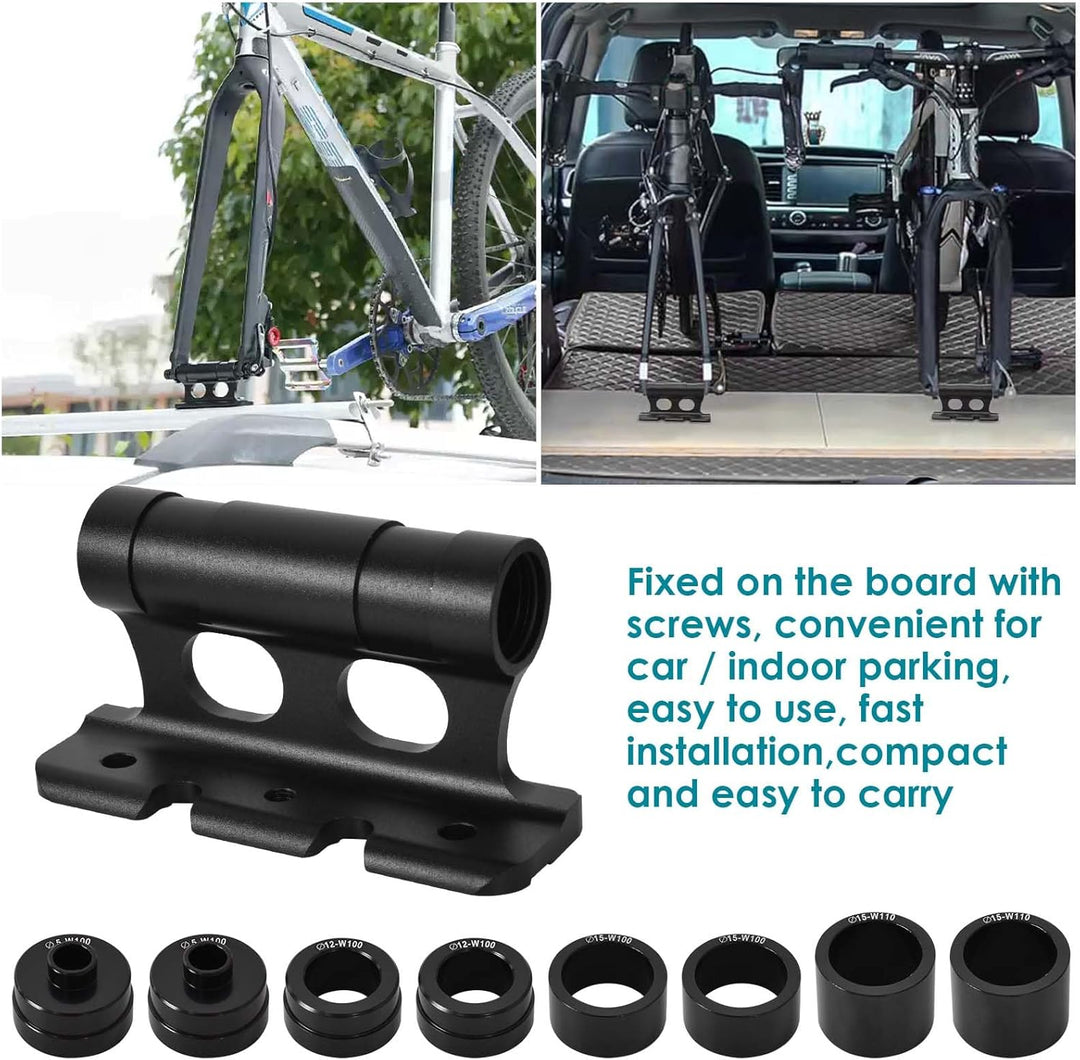 Gabelhalterung, Auto Fahrrad Dachträger Gabelhalterung, Fahrrad Vorderradgabel, Schnellspanner Halte