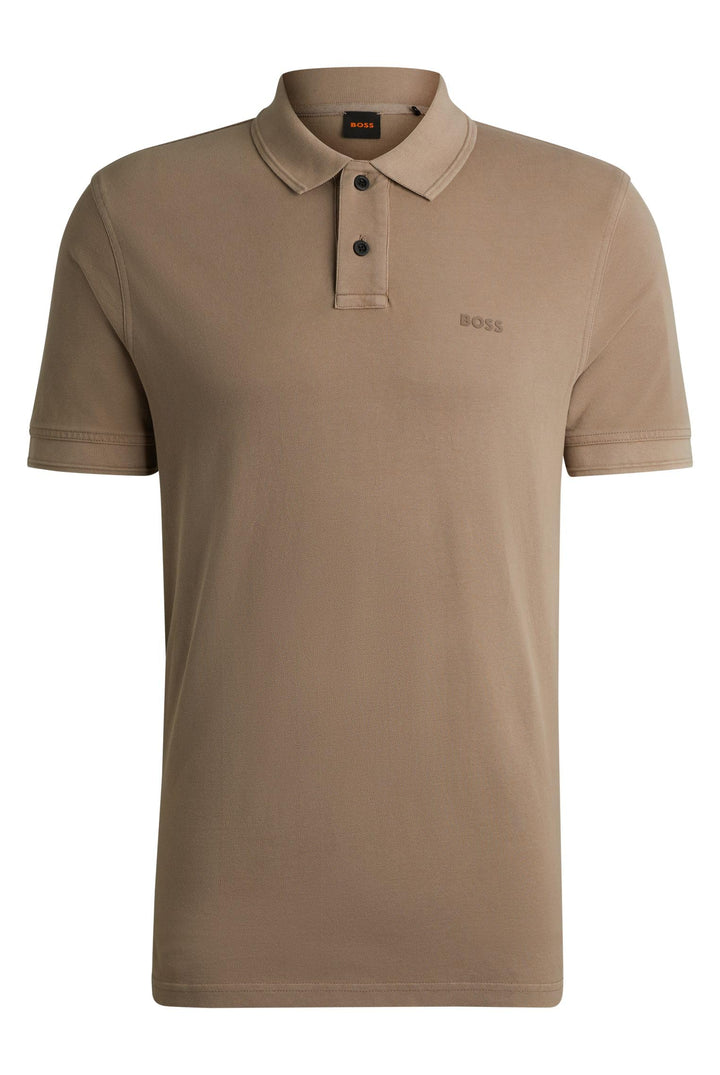 BOSS Herren Prime Polohemd S Open Brown246, S Open Brown246
