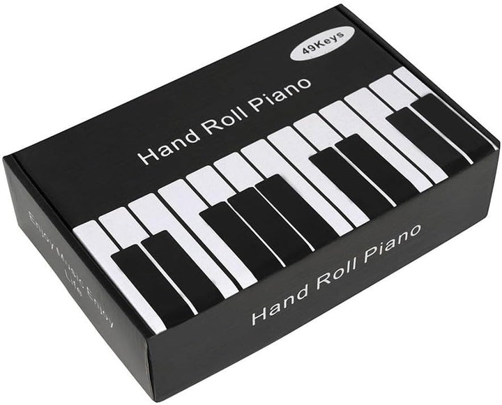 Elektronische Handtastatur, zusammenklappbar, flexibles Klavier, 49 Tasten, Rollup Piano mit USB-Lad