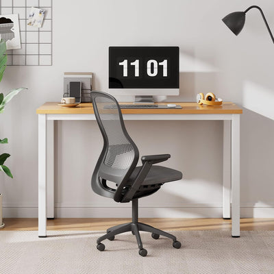 Need Computertisch Schreibtisch 100x60 cm PC Tisch Bürotisch Arbeitstisch Esstisch für Home Office,