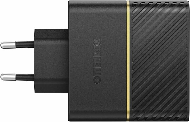 OtterBox Dual Port EU Ladegerät 50W, USB-C PD 30W GaN + USB-C PD 20W, Schnelllade Gerät für Smartpho