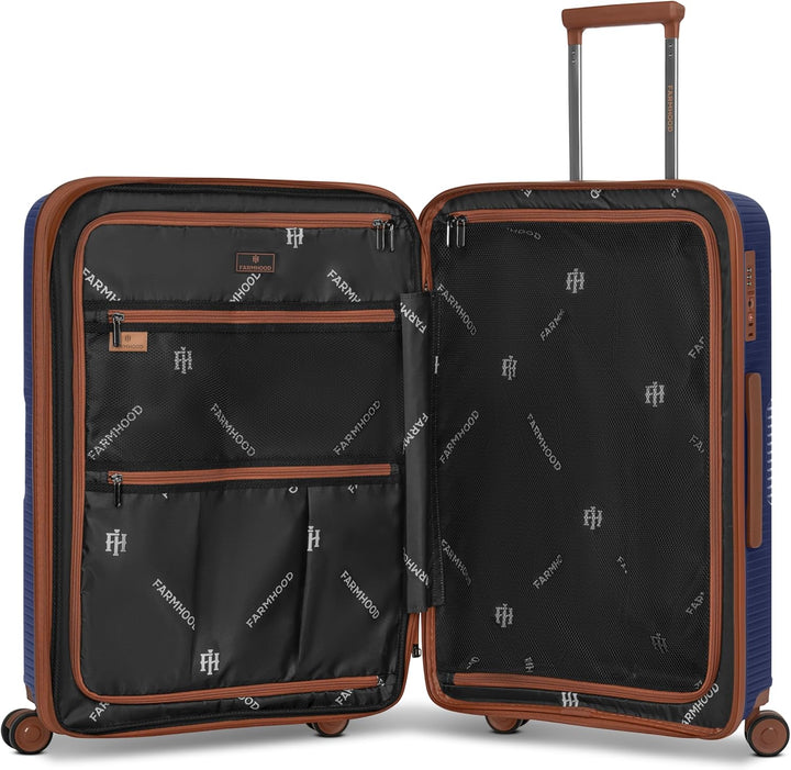 Eco Edition nachhaltiges Hartschalen Koffer-Set 3-teilig | Trolleys mit Dehnfalte erweiterbar um 6 c