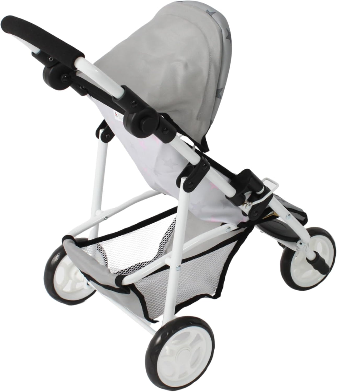 Bayer Chic 2000 - Puppenbuggy Lola, Kinderwagen für Puppen bis ca. 50 cm Grösse, Jogging-Buggy, Pupp