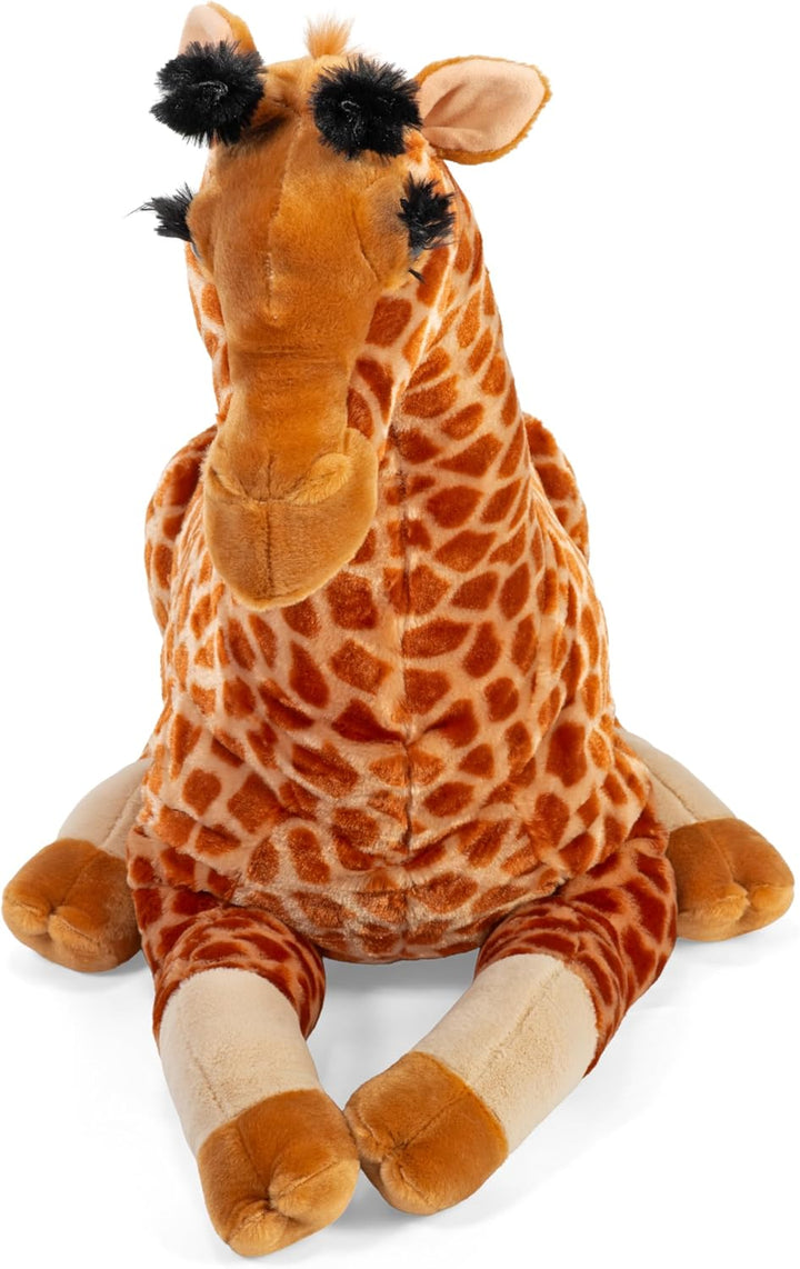 Wild Republic 20718 Jumbo Plüsch Giraffe, grosses Kuscheltier, Plüschtier, Cuddlekins, 76 cm, Giraff