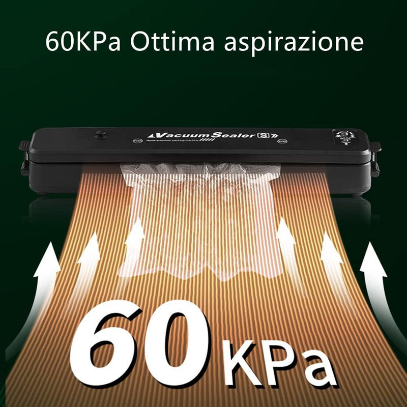 Vakuumiergerät für Lebensmittel, 2 in 1 Professionelle Vakuumiermaschine, tragbare Vakuumiermaschine