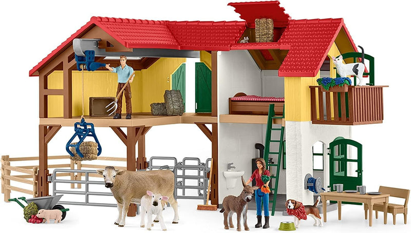 Schleich Farm World 42407 Large Farm House Standardverpackung, Standardverpackung