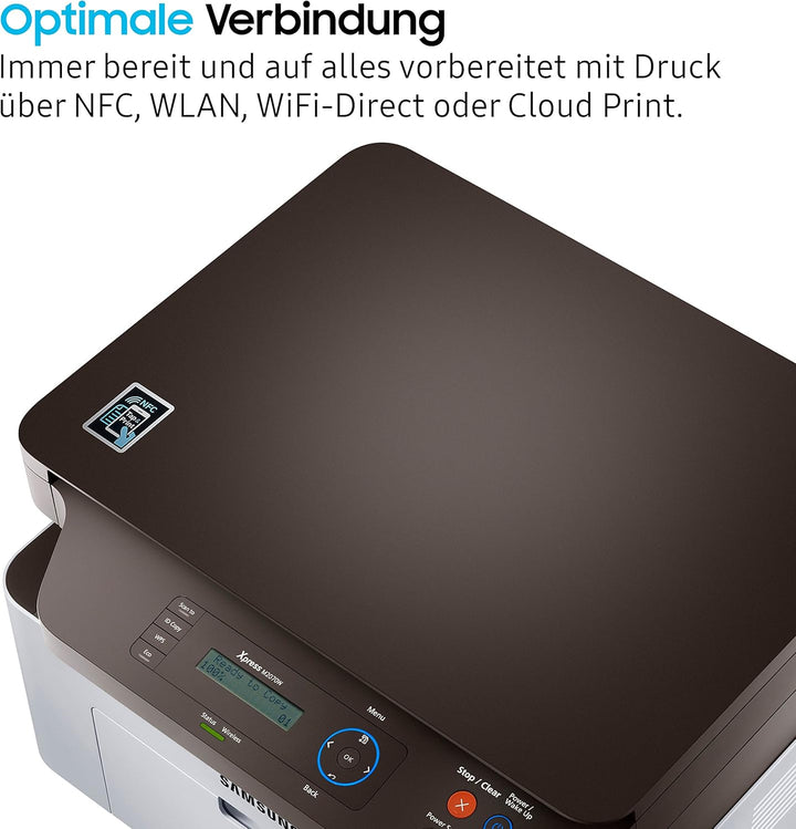 Samsung Xpress SL-M2070W , Monochrom /XEC Laser Multifunktionsgerät (Drucken, scannen, kopieren, WLA