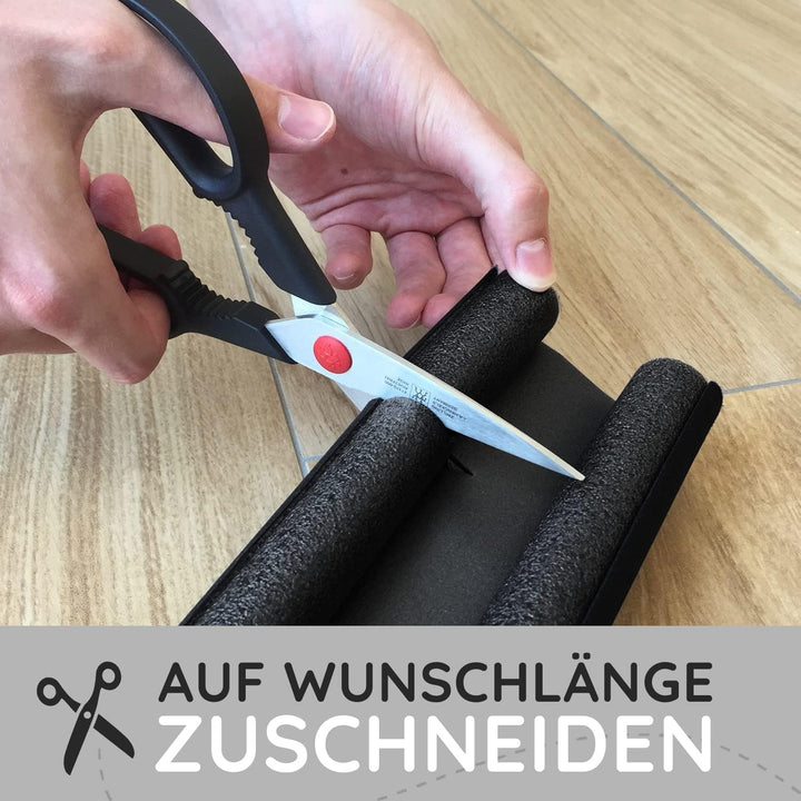 Meisterfaktur Zugluftstopper für Türen - Für alle Türen - Idealer Tür Zugluftstopper für eine effekt