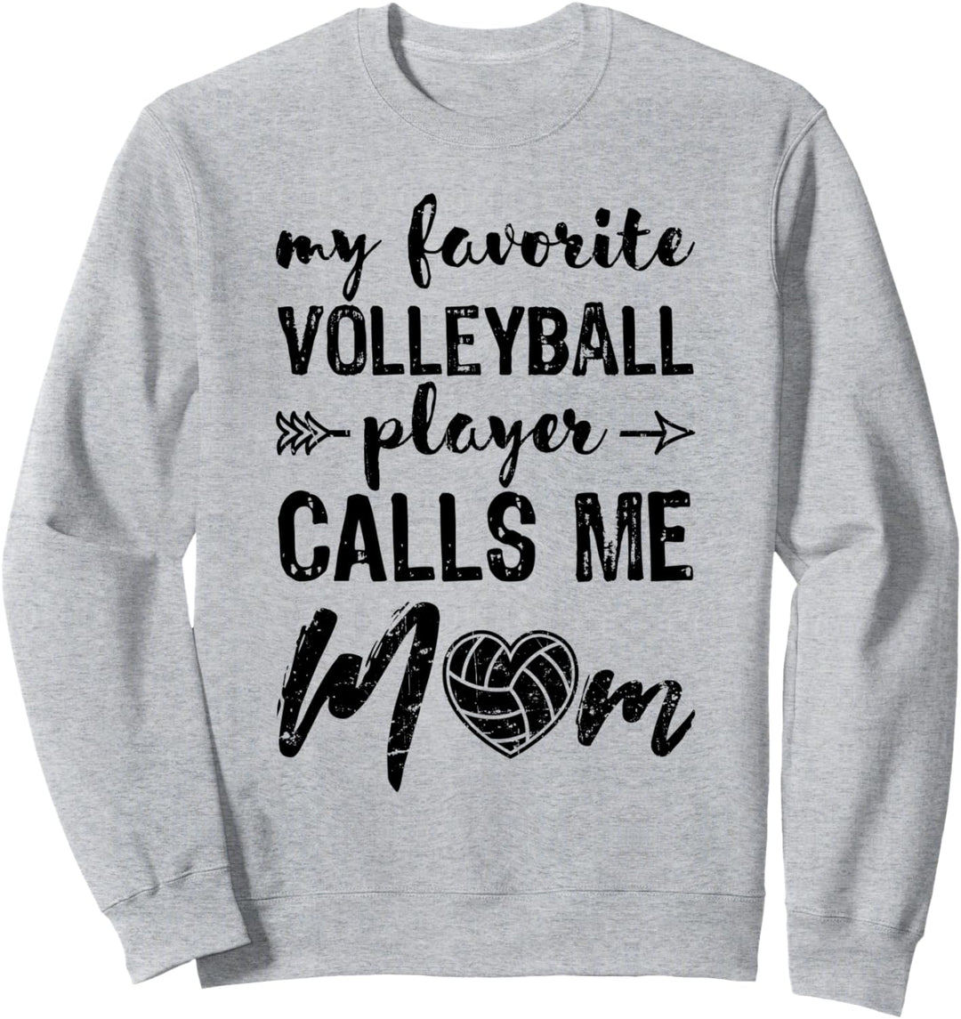 Volleyball Mom Volleyball-Player Volleyball Ball Gift Sweatshirt
