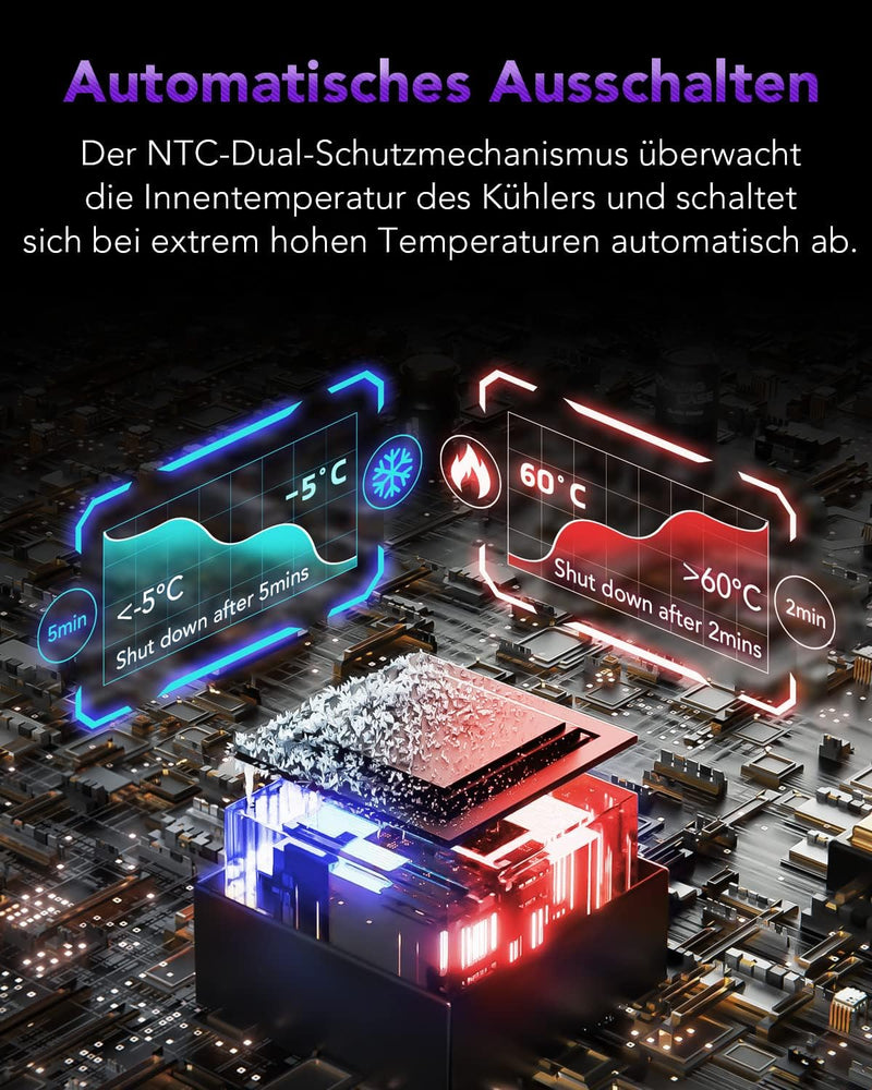 Black Shark FunCooler 3Pro Handy Kühler Lüfter Schnelle Kühlung Einschlaf Timer/Funktion als Telefon