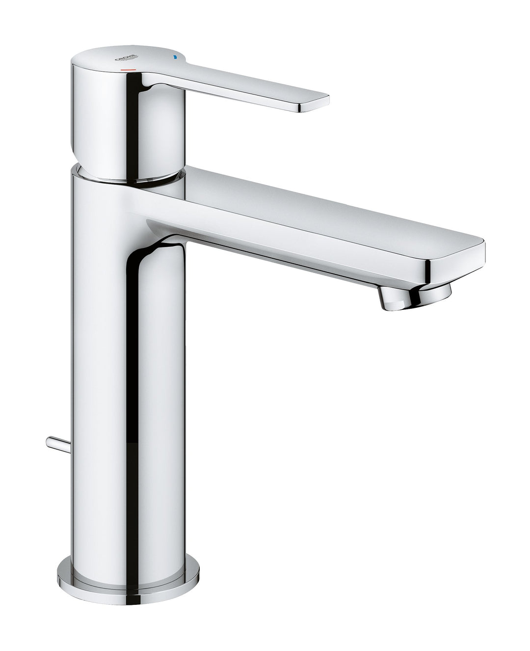 GROHE Lineare - Waschtischarmatur (wassersparend, S-Size, mit Zugstange), chrom, 32114001 Chrom S-Si