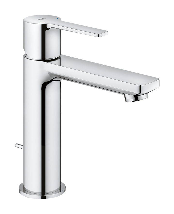 GROHE Lineare - Waschtischarmatur (wassersparend, S-Size, mit Zugstange), chrom, 32114001 Chrom S-Si
