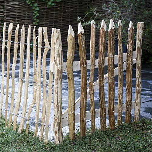 WEIDENPROFI Staketentor, Bauerngarten Gartentüre aus Haselnussholz, Grösse (BxH): 100 x 90 cm Tor (B