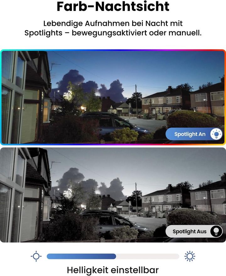 Reolink 4K PTZ Überwachungskamera Aussen WLAN, 3X Optischem Zoom, Auto-Tracking, 2,4/5GHz Wi-Fi, Per
