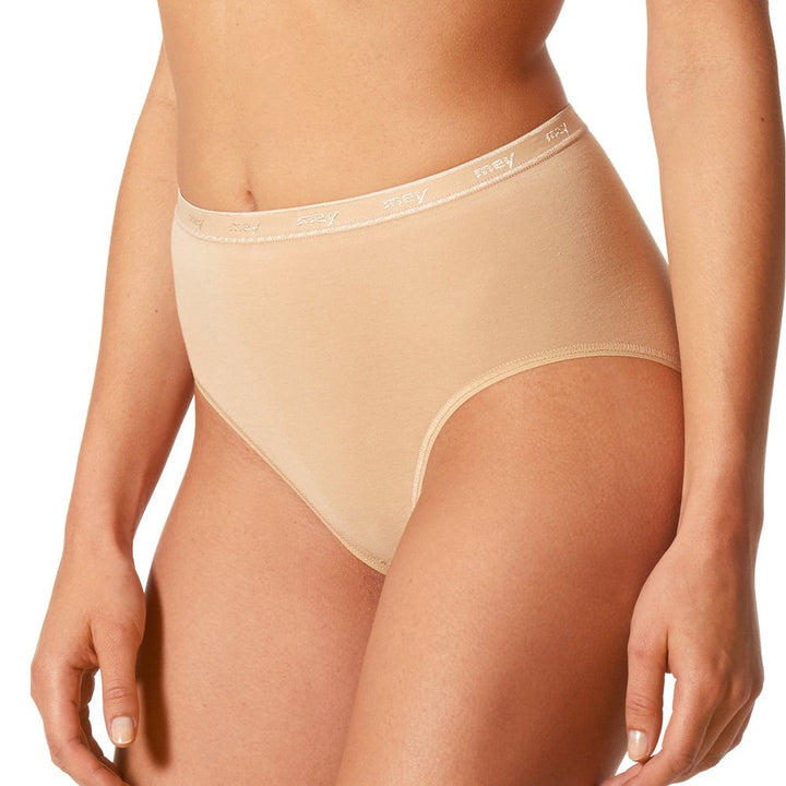 Mey 2er Pack Taillenslips Damen – Grösse 48 – Haut – Taillen-Slip aus Baumwolle und Elasthan – Pfleg