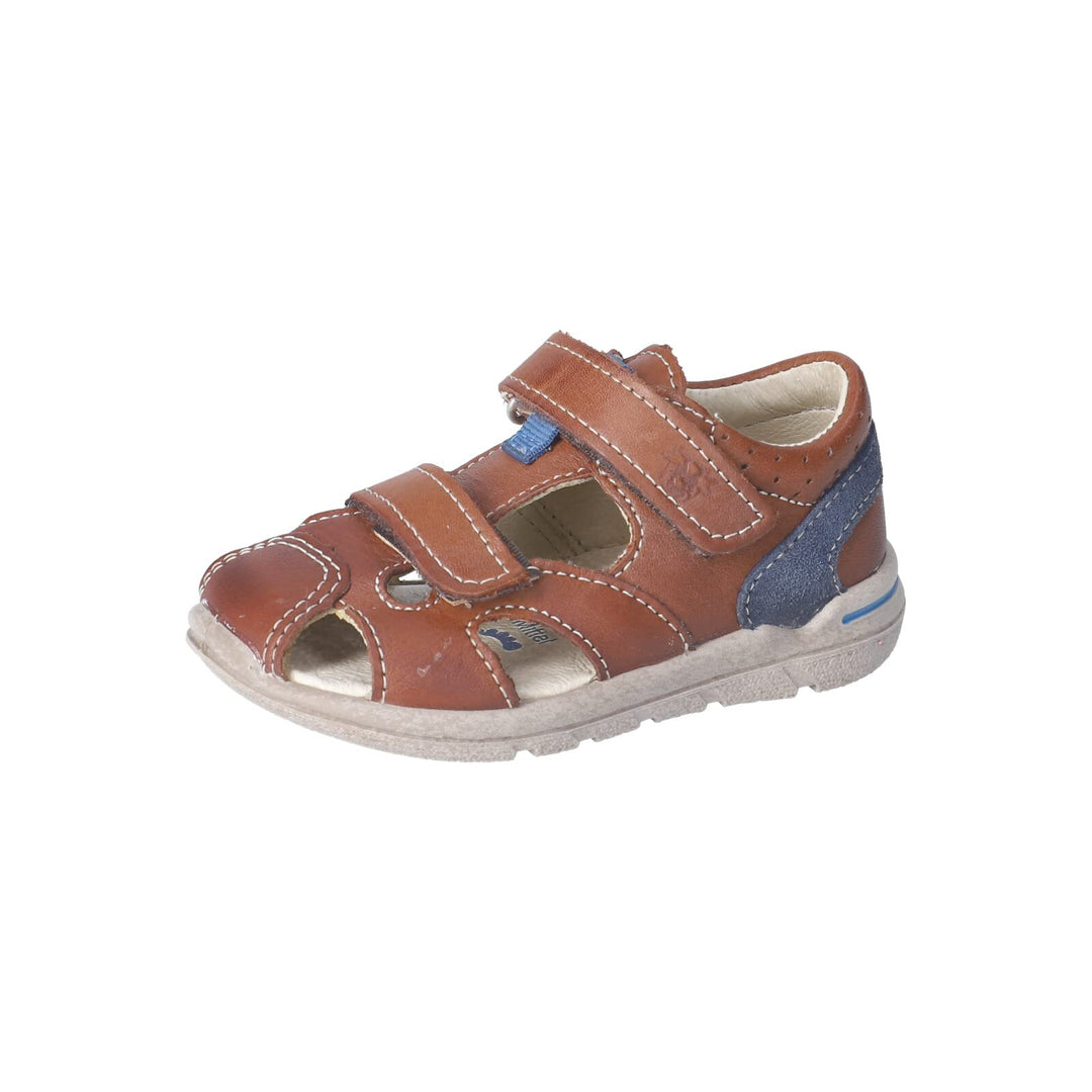 RICOSTA Mädchen und Jungen Kletthalbschuhe KASPI, Kinder Lauflernschuhe, Weite: Mittel, terracare 20