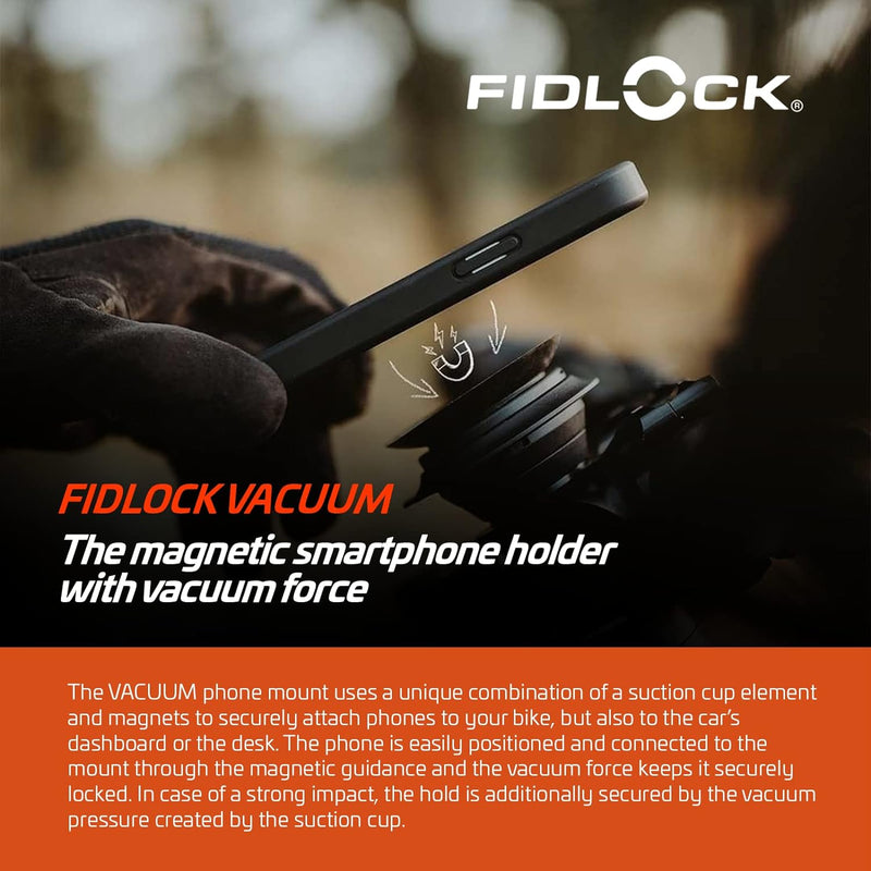 Fidlock Vacuum Smartphone-Hülle für iPhone 13 Pro Max schwarz