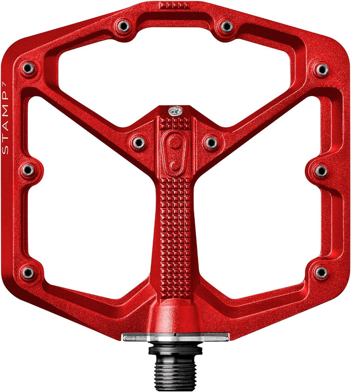 Crankbrothers Stamp Flat BMX/MTB Fahrradpedal – Plattform-Fahrradpedal, minimales Profil, Verstellba