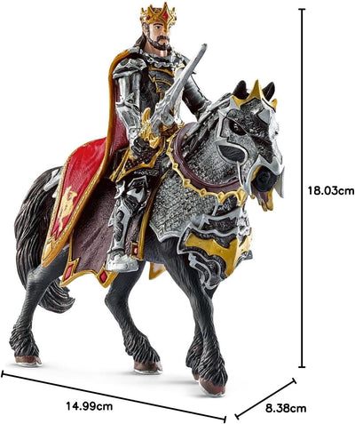 Schleich 70115 - Drachenritter König zu Pferd