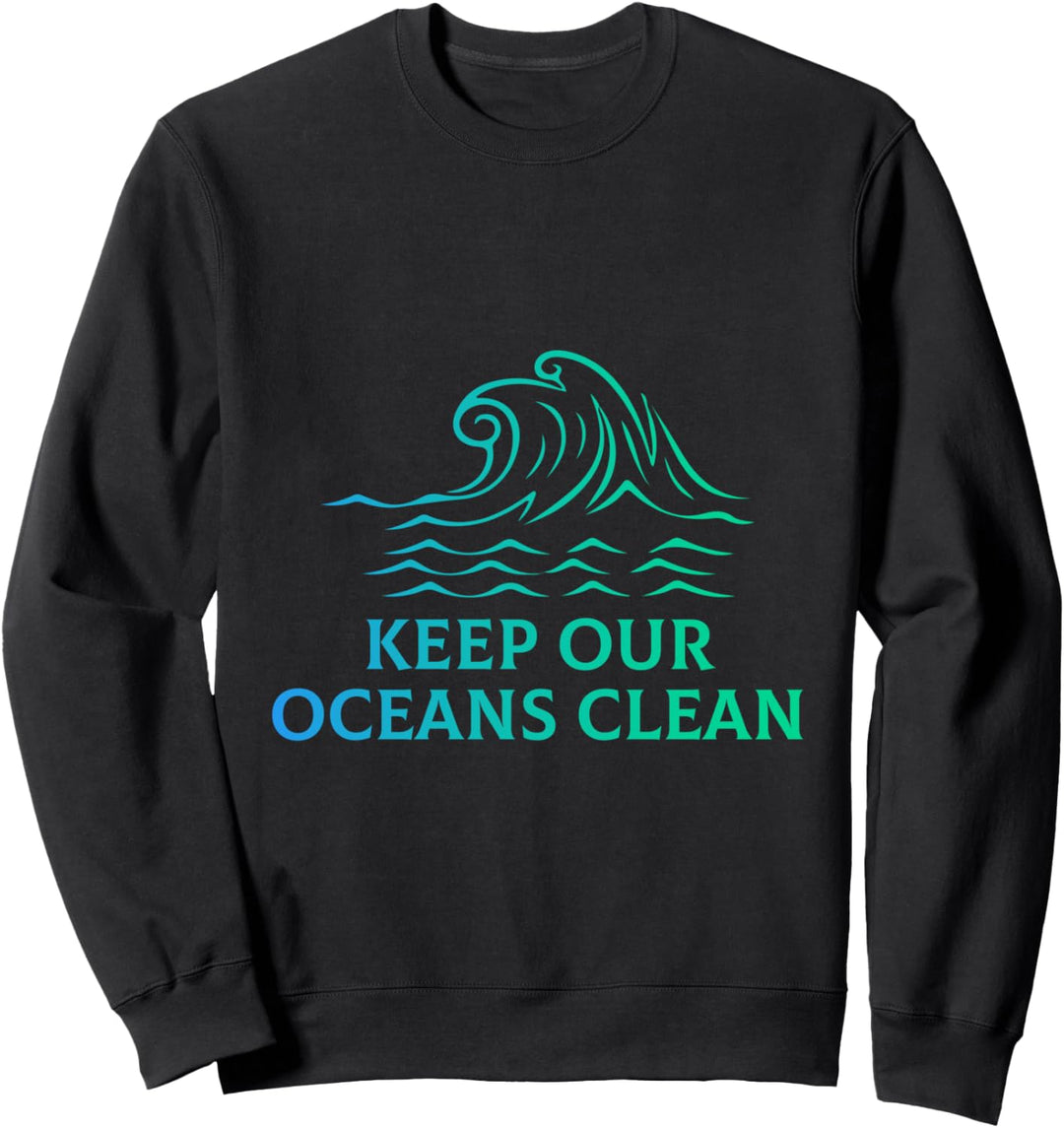 Weltkarte Baum Weltfrieden Umwelt schützen Sweatshirt