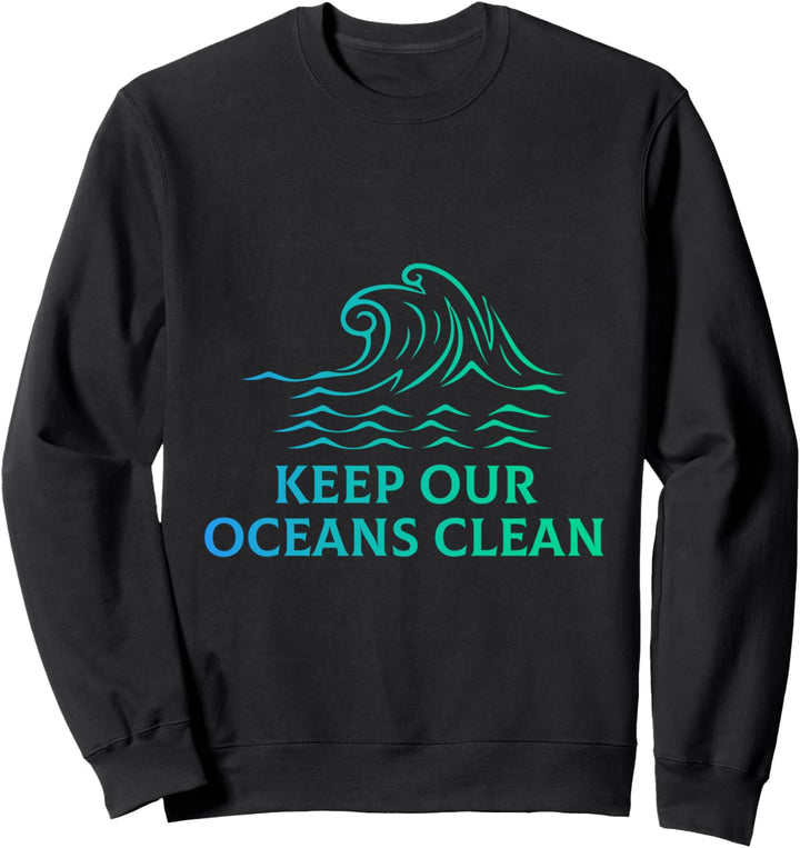 Weltkarte Baum Weltfrieden Umwelt schützen Sweatshirt