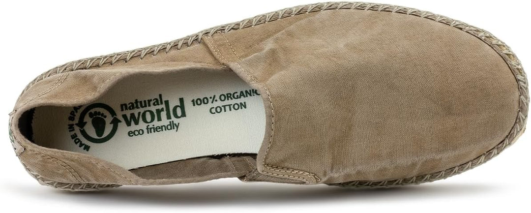 Natural World 325E Espadrillas Man 40 EU Beige, 40 EU Beige