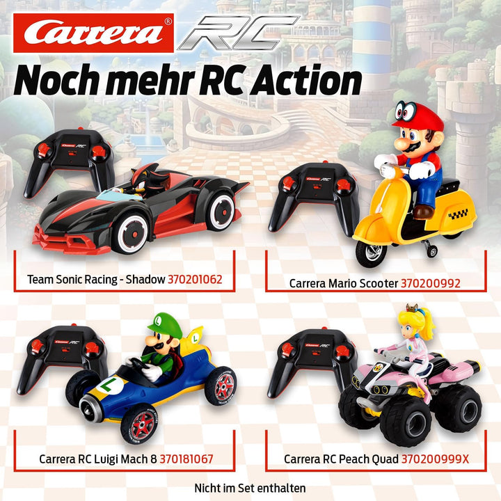Carrera RC Team Sonic Racing - Sonic | Ferngesteuertes Auto | Rennboliden mit LED-Scheinwerfer | 27