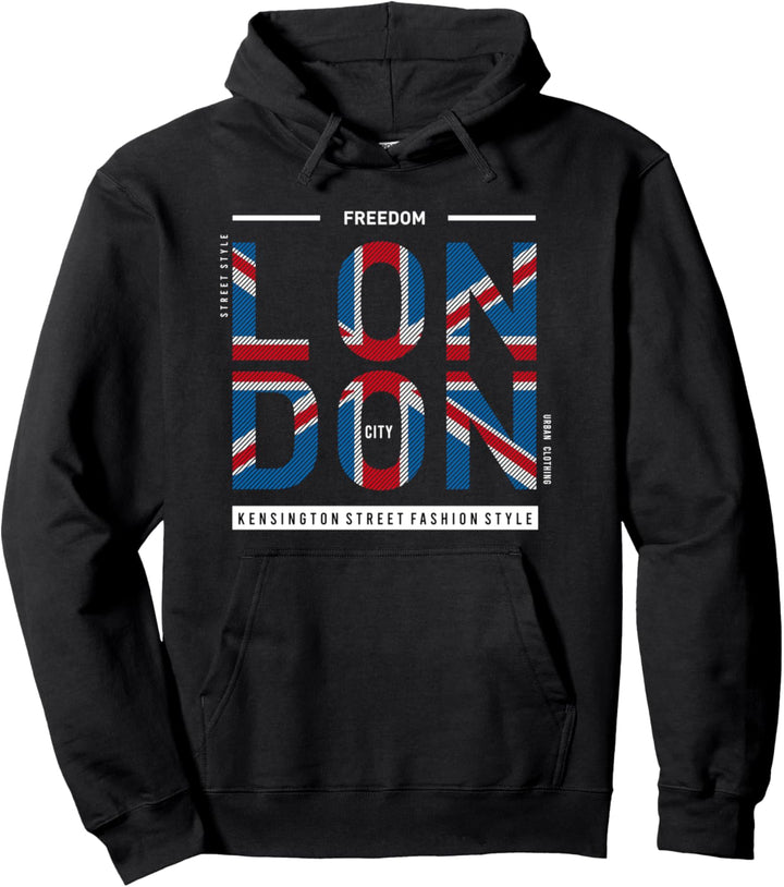 London England T-Shirt, I Love London, coole London-Grafik Pullover Hoodie