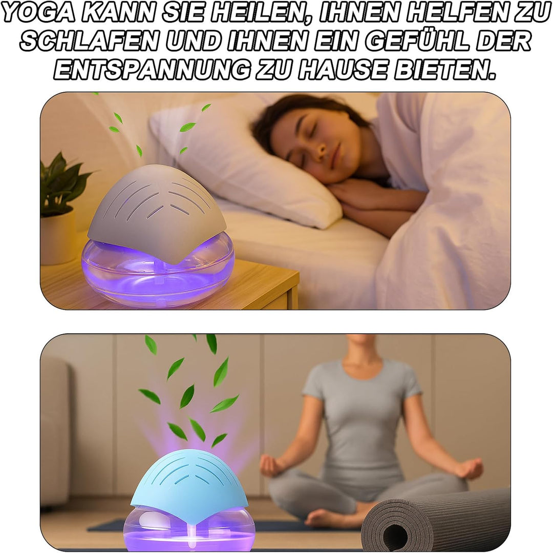 Lufterfrischer Raumluftreiniger - Airbowl Luftreiniger bis 100 m², Luftfilter, Air Purifier, Air Pur