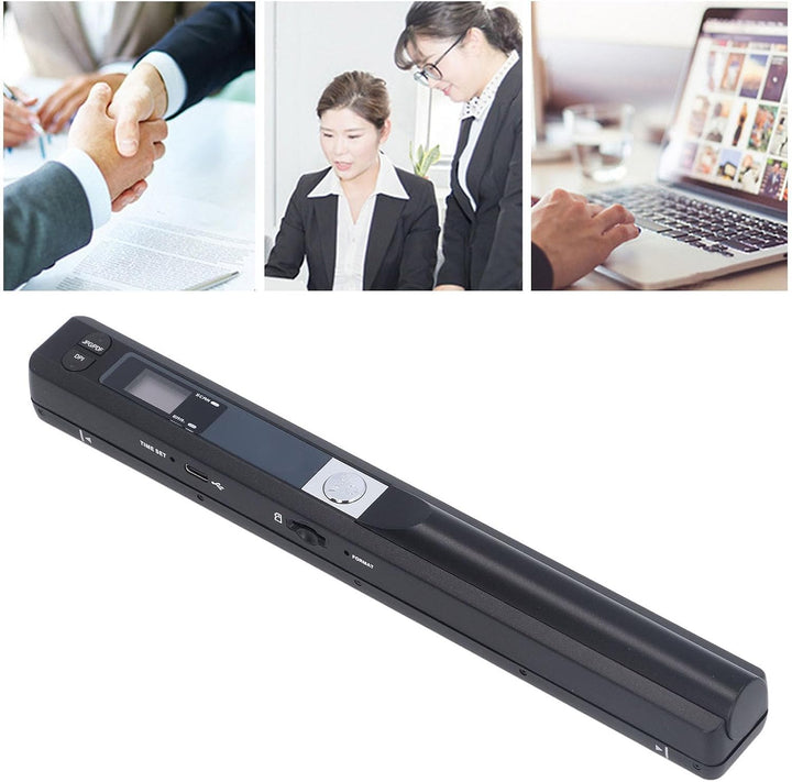 Ejoyous Tragbarer Scanner, Handscanner Dokumentenscanner 900 DPI Farbscanner A4 Scanner 8,27 Zoll HD