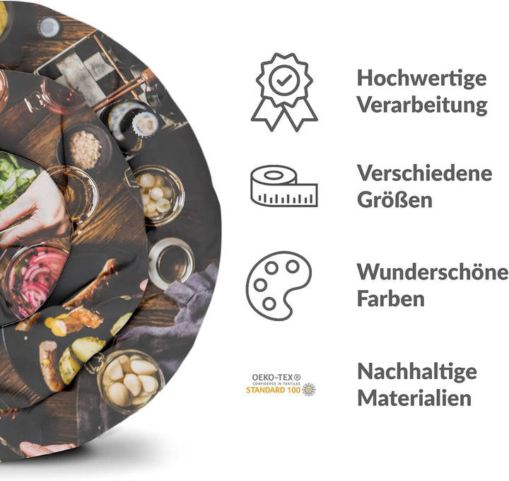 Gravity Gewichtsdecke Bezug - Schlaufen Bezugssystem mit Reissverschluss Baumwolle Deckenbezug für E