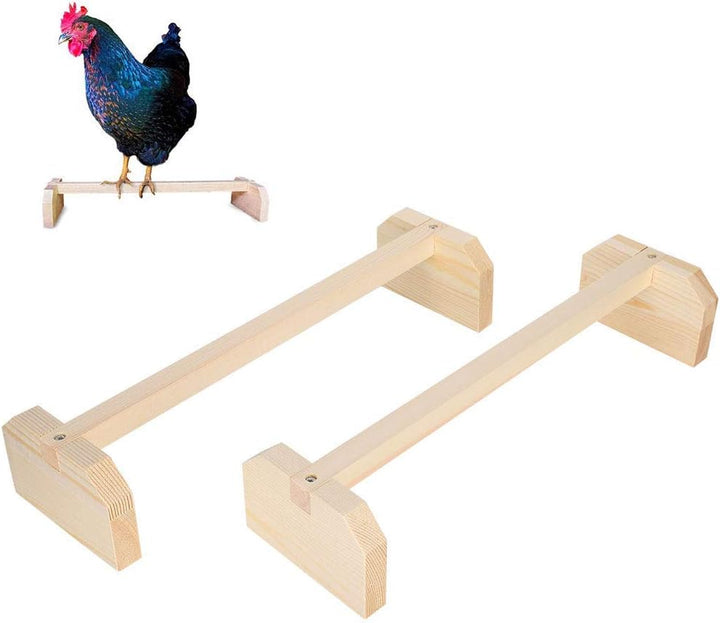 Fdit Huhn Holz Stand Bank Vieh Vieh natürliche Stand Rute Training Sitzständer Rack für Huhn Haustie