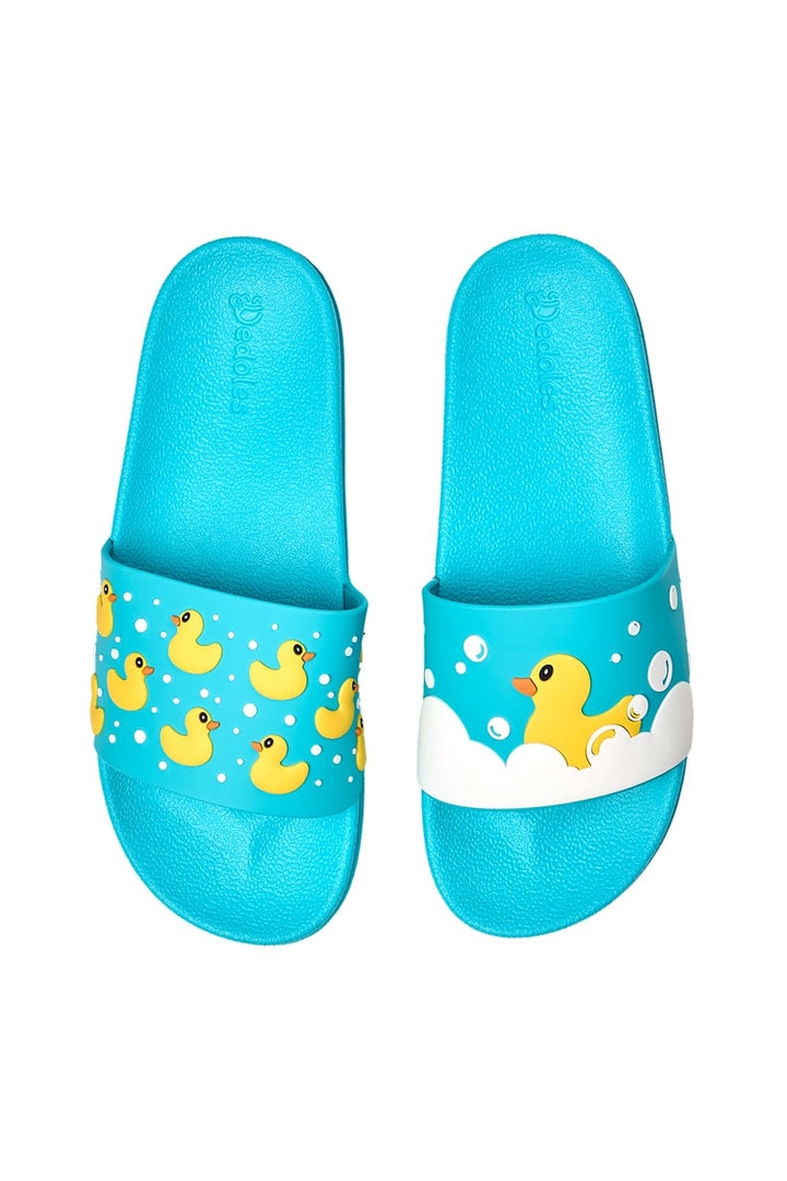 Dedoles Badeschuhe &amp; Hausschuhe Damen Herren &amp; Kinder Badesandalen lustige Designs Bücher Kaffee Par