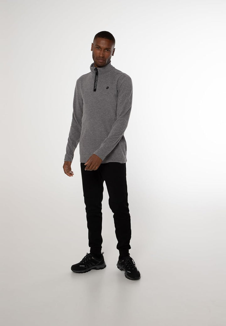 Protest Herren Perfectym Fleece XL Dark Grey Melee, XL Dark Grey Melee
