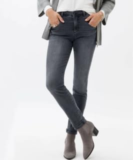BRAX Style Shakira Vintage Stretch Denim 26W / 30L Used Dark Grey, 26W / 30L Used Dark Grey