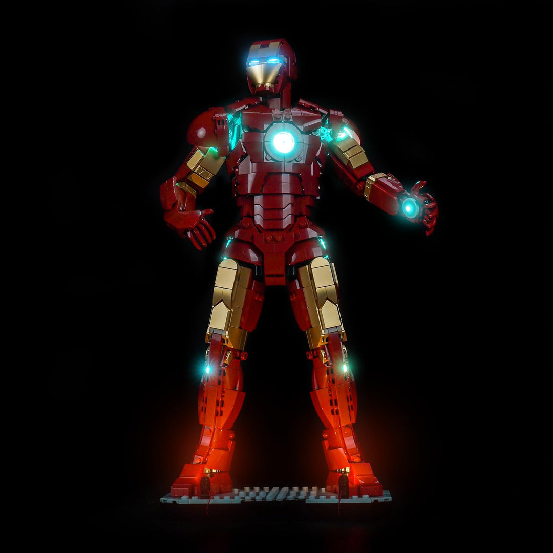 Led Licht Set Kompatibel mit Lego 76344 Iron Man Mark 3 Collectors' Edition (Kein Modell), Dekoratio