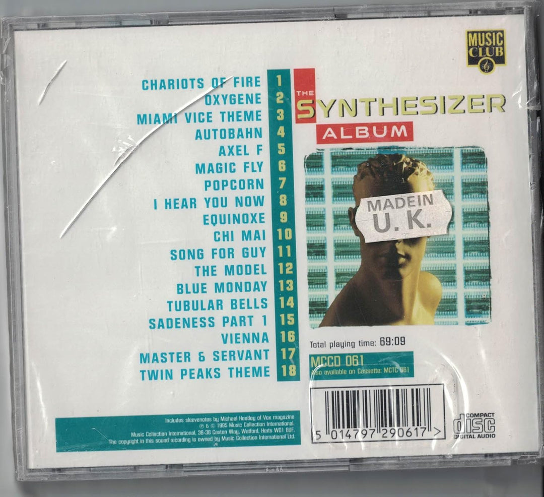 Synthesizer Hits, Audio-CD