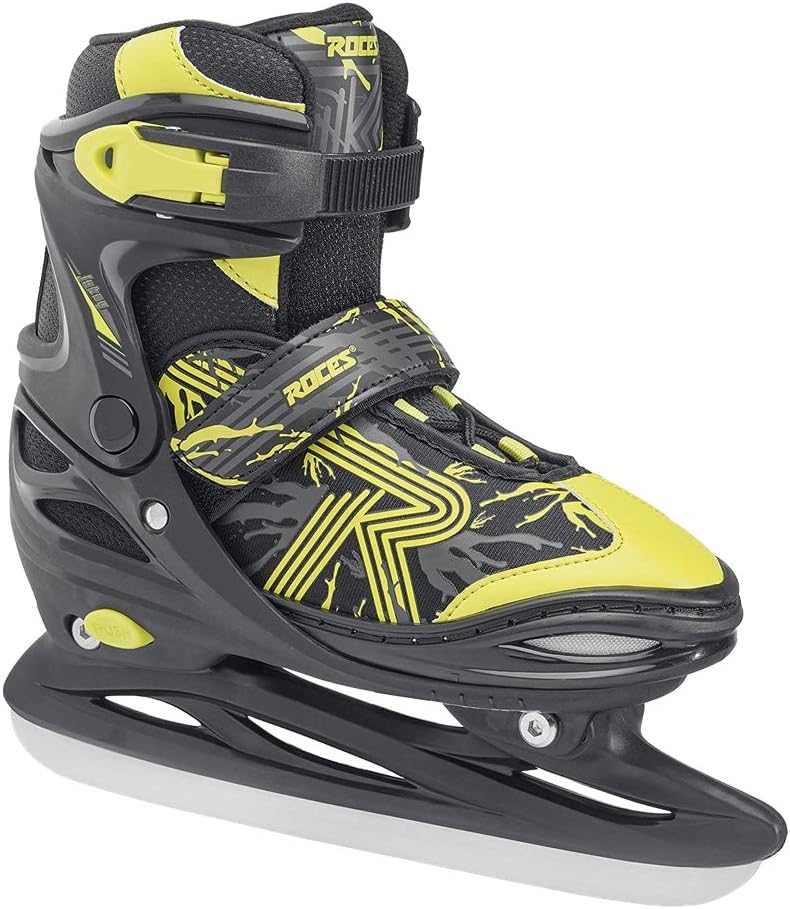 Roces Jungen Jokey Ice 3.0 Boy Schlittschuh 30-33 black-lime, 30-33 black-lime