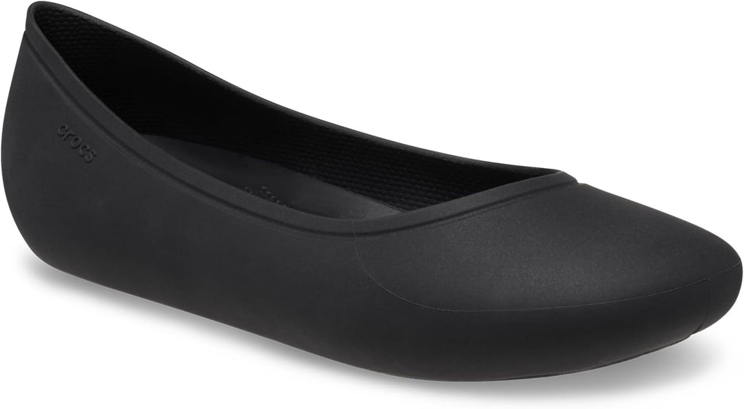 Crocs Damen Brooklyn Flat Sneakers 34/35 EU Schwarz, 34/35 EU Schwarz