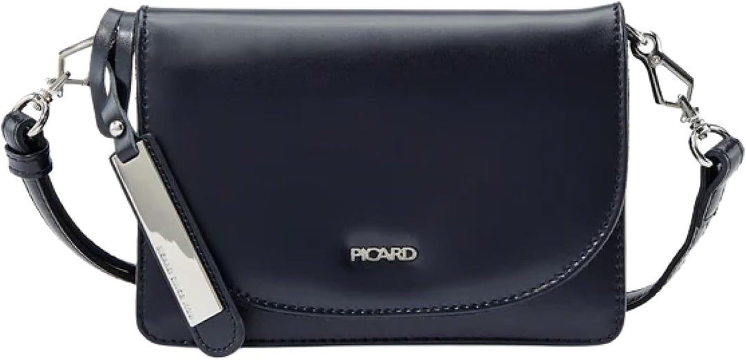 Picard Damen Schultertasche BERLIN aus Rindsleder Klein | mit Magnetverschluss | Schultertasche | Al