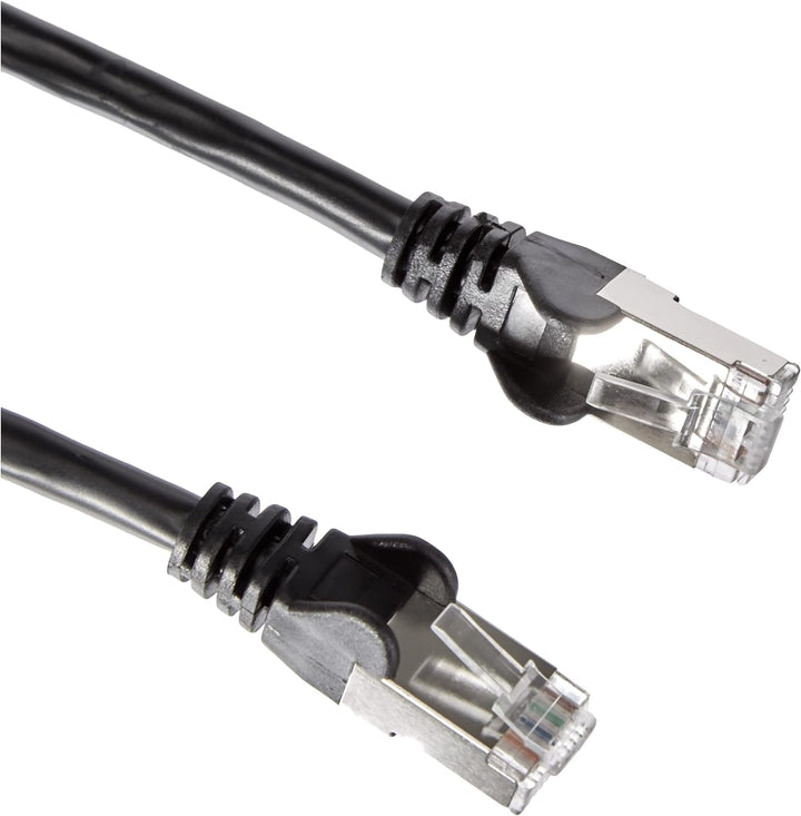 PremiumCord Netzwerkkabel, Ethernet, LAN & Patch Kabel CAT6a, 10Gbit/s, S/FTP PIMF Schirmung, AWG 26
