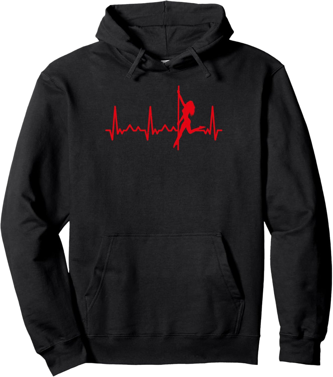Heartbeat Fitness Poledance Pullover Hoodie